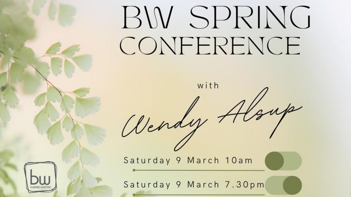 Baptist Women, Ireland Event BW Spring Conference 2024